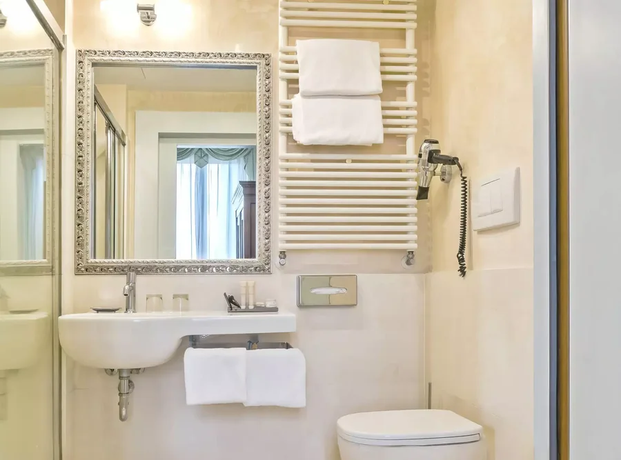 Deluxe — a detail of the bathroom